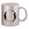 11oz Metallic Silver Mug Thumbnail