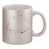 11oz Metallic Silver Mug Thumbnail