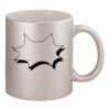 11oz Metallic Silver Mug Thumbnail