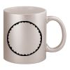 11oz Metallic Silver Mug Thumbnail