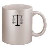 11oz Metallic Silver Mug Thumbnail