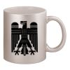 11oz Metallic Silver Mug Thumbnail