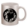 11oz Metallic Silver Mug Thumbnail