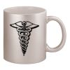 11oz Metallic Silver Mug Thumbnail