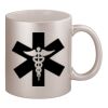 11oz Metallic Silver Mug Thumbnail