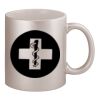 11oz Metallic Silver Mug Thumbnail