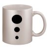 11oz Metallic Silver Mug Thumbnail