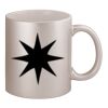 11oz Metallic Silver Mug Thumbnail