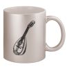 11oz Metallic Silver Mug Thumbnail