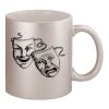 11oz Metallic Silver Mug Thumbnail