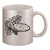11oz Metallic Silver Mug Thumbnail