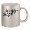 11oz Metallic Silver Mug Thumbnail