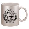 11oz Metallic Silver Mug Thumbnail