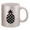 11oz Metallic Silver Mug Thumbnail