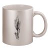11oz Metallic Silver Mug Thumbnail