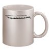 11oz Metallic Silver Mug Thumbnail