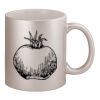 11oz Metallic Silver Mug Thumbnail