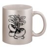 11oz Metallic Silver Mug Thumbnail