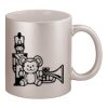 11oz Metallic Silver Mug Thumbnail