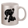 11oz Metallic Silver Mug Thumbnail