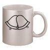 11oz Metallic Silver Mug Thumbnail