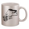 11oz Metallic Silver Mug Thumbnail
