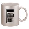 11oz Metallic Silver Mug Thumbnail