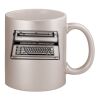 11oz Metallic Silver Mug Thumbnail