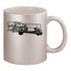 11oz Metallic Silver Mug Thumbnail