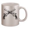 11oz Metallic Silver Mug Thumbnail