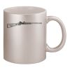 11oz Metallic Silver Mug Thumbnail