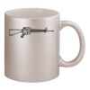 11oz Metallic Silver Mug Thumbnail