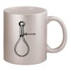 11oz Metallic Silver Mug Thumbnail
