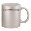 11oz Metallic Silver Mug Thumbnail