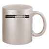 11oz Metallic Silver Mug Thumbnail