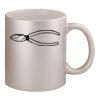 11oz Metallic Silver Mug Thumbnail