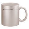 11oz Metallic Silver Mug Thumbnail