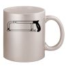 11oz Metallic Silver Mug Thumbnail