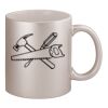 11oz Metallic Silver Mug Thumbnail