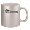 11oz Metallic Silver Mug Thumbnail