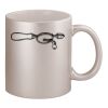 11oz Metallic Silver Mug Thumbnail