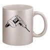 11oz Metallic Silver Mug Thumbnail