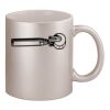 11oz Metallic Silver Mug Thumbnail