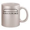 11oz Metallic Silver Mug Thumbnail