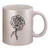11oz Metallic Silver Mug Thumbnail