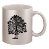 11oz Metallic Silver Mug Thumbnail
