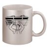 11oz Metallic Silver Mug Thumbnail
