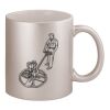 11oz Metallic Silver Mug Thumbnail