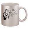11oz Metallic Silver Mug Thumbnail