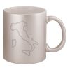 11oz Metallic Silver Mug Thumbnail